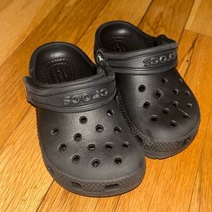 Black Crocs - Toddler 8C - Great Condition - Like New